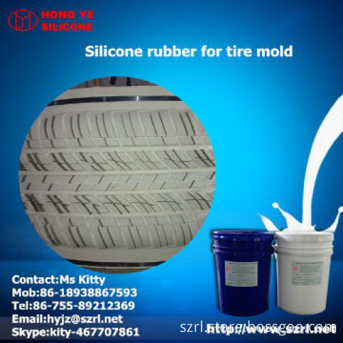 Addition cure silicone rubber for tire mold making with HS code 3910